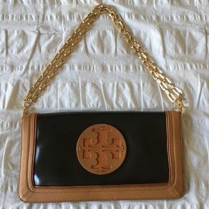 Tory Burch Purse w/ Gold Chain